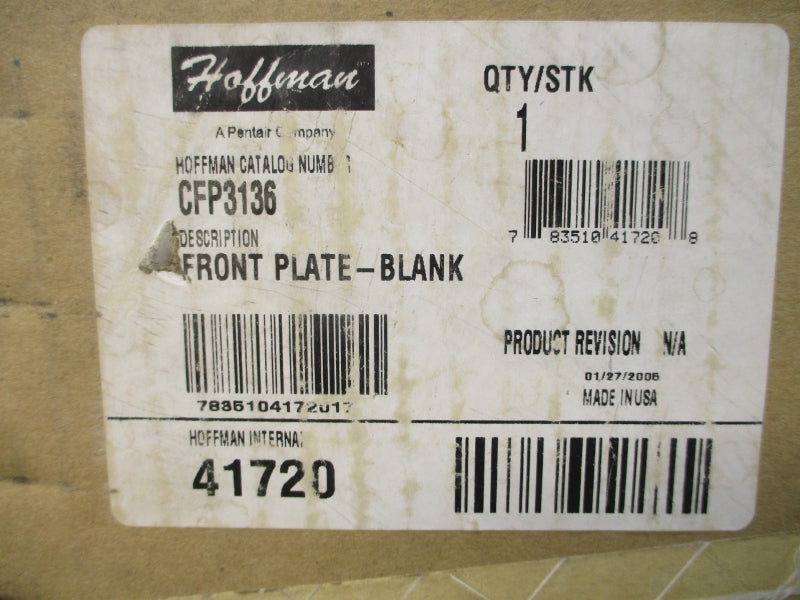 HOFFMAN CFP3136 NSMP