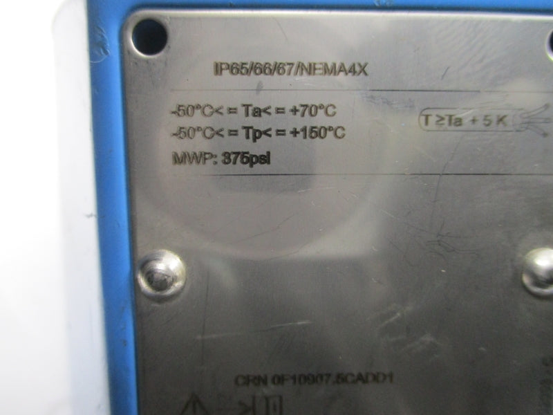 ENDRESS+HAUSER FTM51-CGJ2P1A34AA 19-253VAC 375PSI 14" NSNP