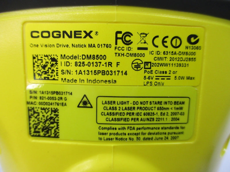 COGNEX DMR-8500-0400 828-0356-1R 24V NSMP