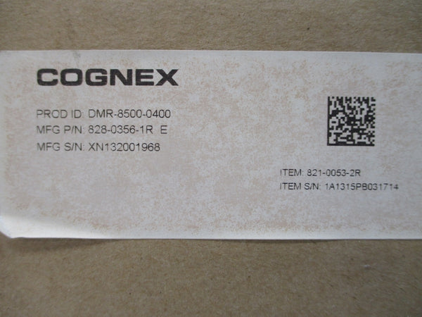 COGNEX DMR-8500-0400 828-0356-1R 24V NSMP