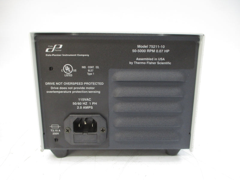 MASTERFLEX COLE PALMER 75211-10 115VAC 2.0A NSMP