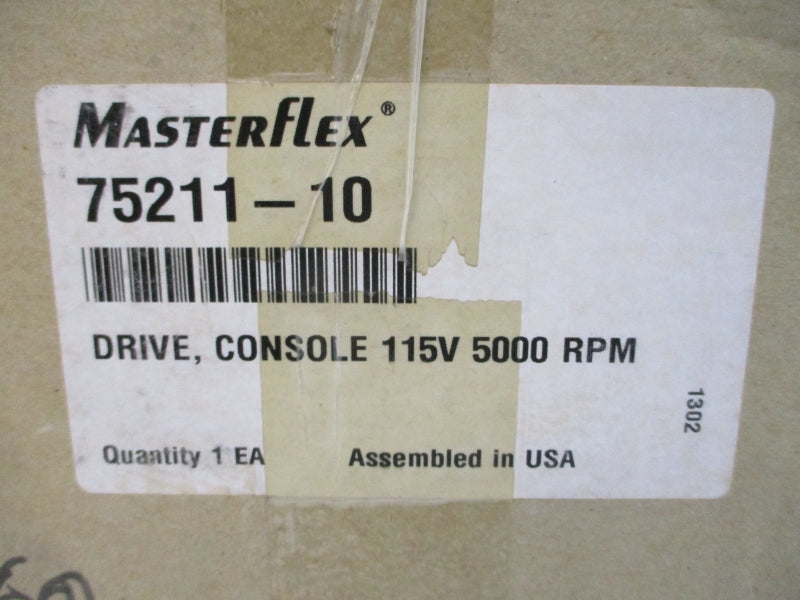 MASTERFLEX COLE PALMER 75211-10 115VAC 2.0A NSMP
