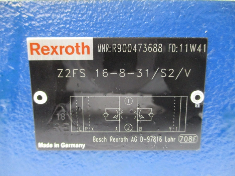 REXROTH Z2FS16-8-31/S2/V R900473688 NSNP