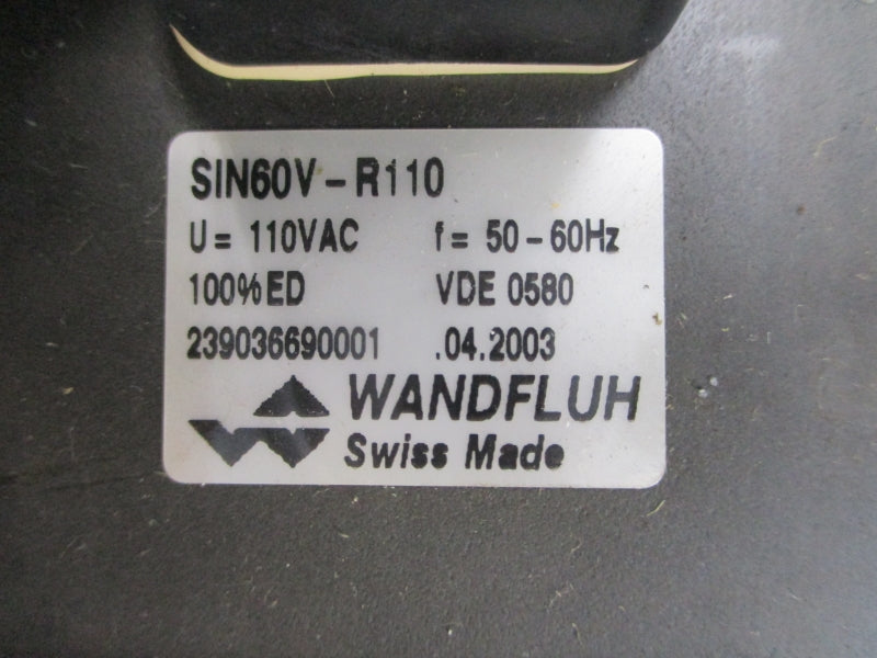 WANDFLUH AM4D101 110VAC NSNP