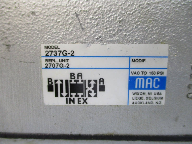 MAC 2737G-2 150PSI NSNP
