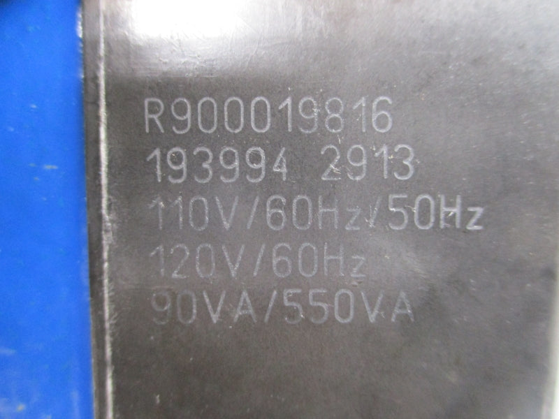 REXROTH 4WE10JA33/CW110N9K4 R900906475 110/120V NSNP