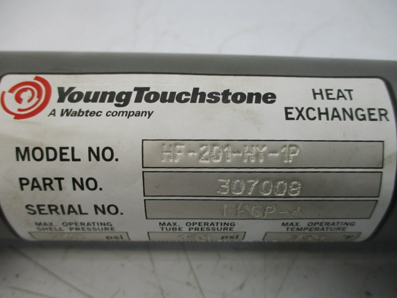 YOUNG TOUCH STONE HF-201-HY-1P 307008 150-250PSI 350'F NSNP