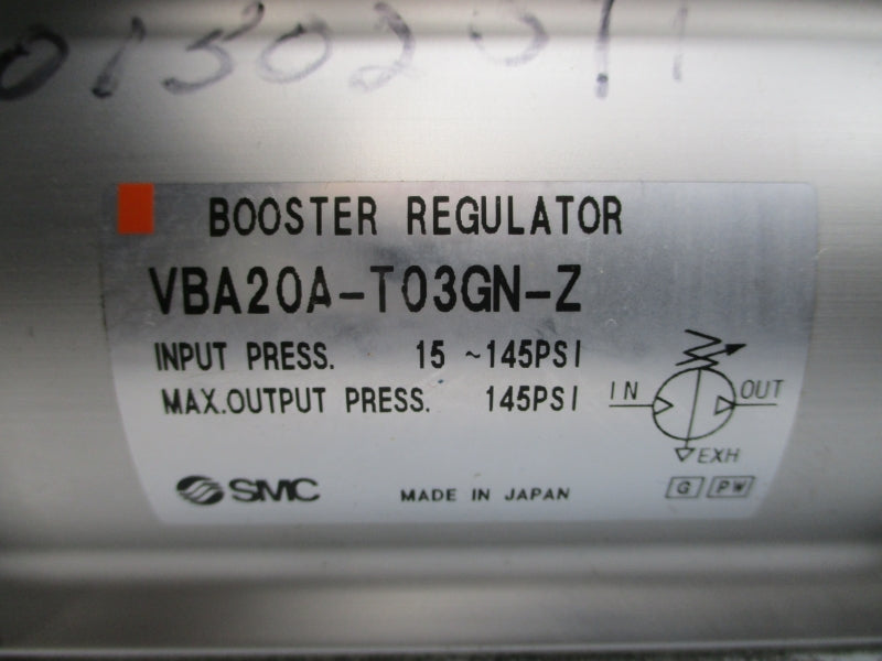 SMC VBA20A-T03GN-Z 15-145PSI NSNP