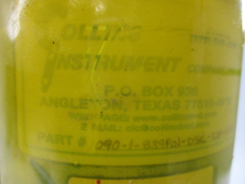 COLLINS INSTRUMENT 1090-1-839P01-D5C-12P-KSXX 3-15PSI NSNP