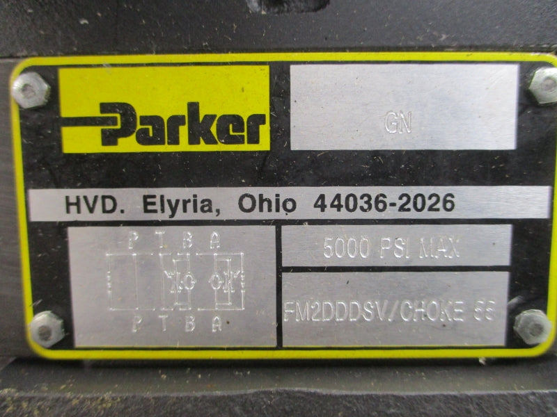 PARKER D61VW3C4NYCF56 110/120V .42-.50A 1500/5000PSI NSNP