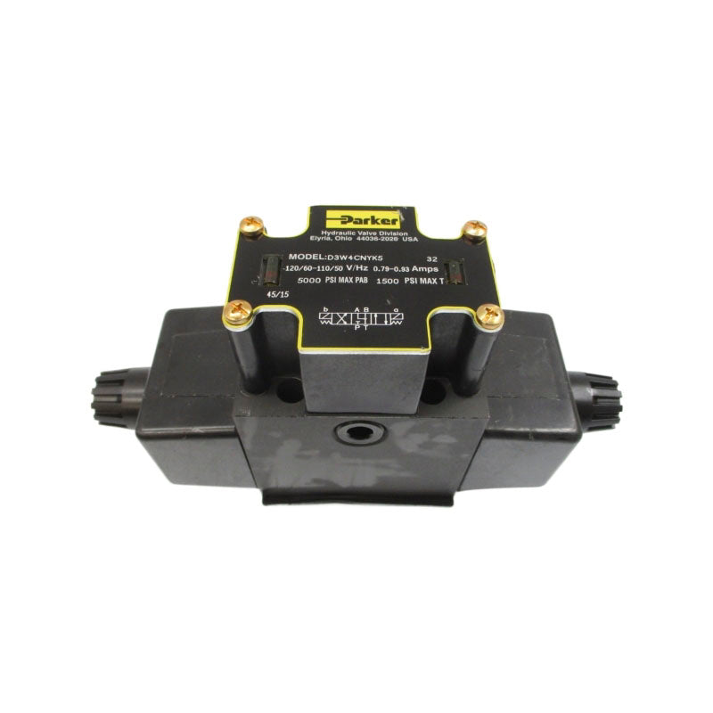 PARKER D3W4CNYK532 110/120V 0.79-0.93A 1500/5000PSI NSNP
