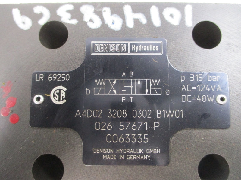 DENISON HYDRAULICS A4D0232080302B1W01 115VAC NSNP