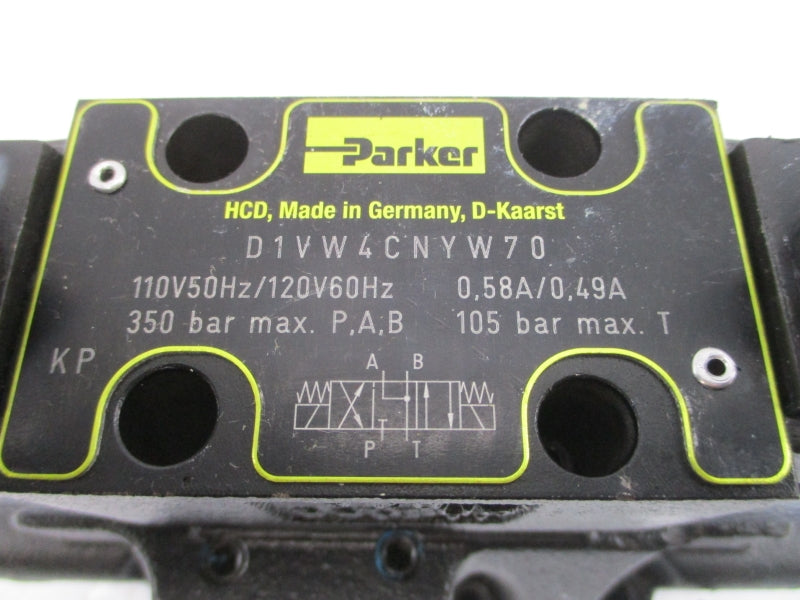 PARKER D41VW4C1NYW70 110/120V 0.58/0.49A NSNP