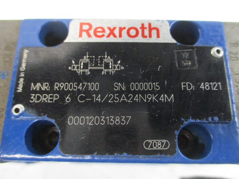 REXROTH 4WRZ10E50-51/6A24N9ETK4/D3M R900948518 0.8A NSNP