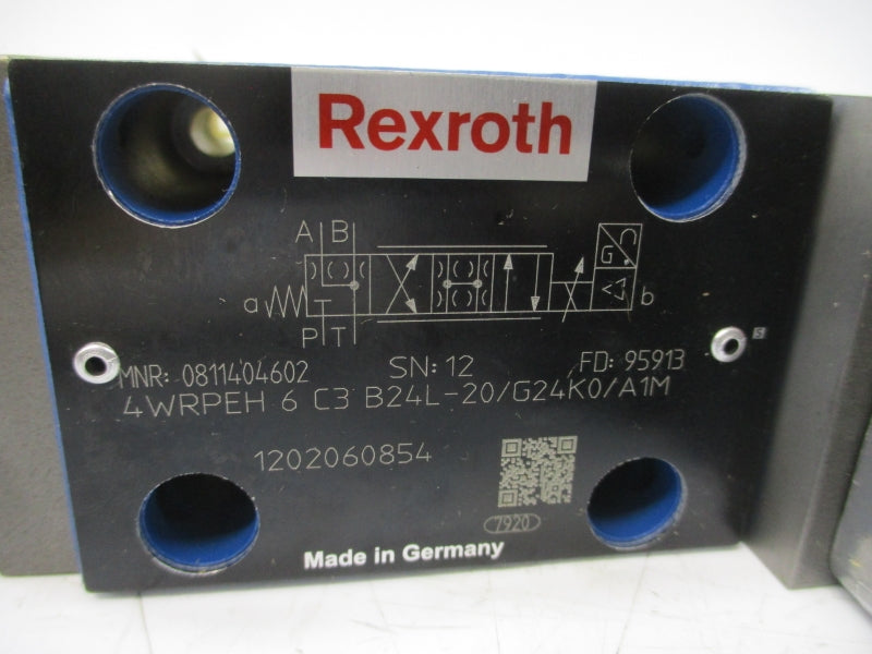 REXROTH 4WRPEH6C3B24L-20/G24K0/A1M 0811404602 24V 2.5A NSNP