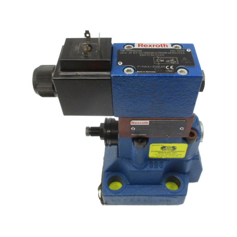 REXROTH DBW20B2-52/350S6EW110N9K4R12V-CSA R900966248 110/120V NSNP