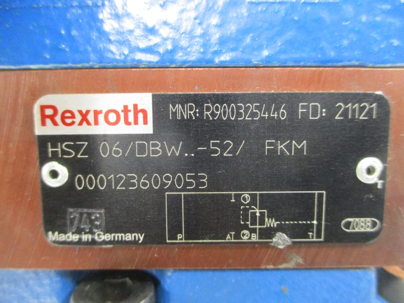 REXROTH DBW20B2-52/350S6EW110N9K4R12V-CSA R900966248 110/120V NSNP