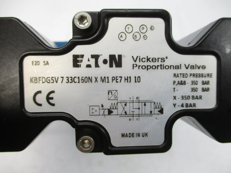 EATON VICKERS KBFDG5V733C160NXM1PE7H110 1.6A (AS PICTURED) NSNP