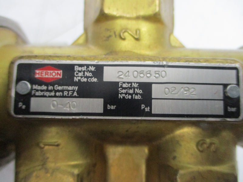 HERION 1501 2406650 120V NSNP