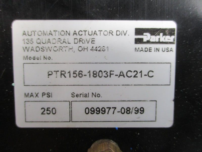 PARKER PTR156-1803F-AC21-C 250PSI UNMP