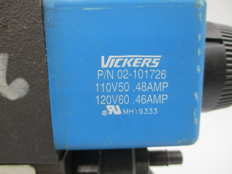 VICKERS DG5V8S6C2ETMUB10 02-393211 110/120V .46/.48A 5000PSI NSNP