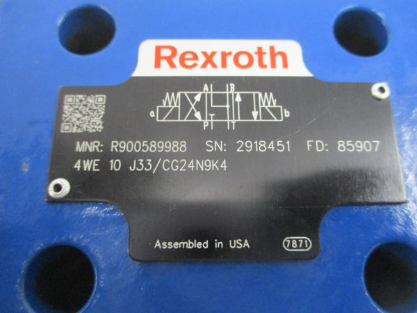 REXROTH 4WE 10 J33/CG24N9K4 R900589988 NSNP