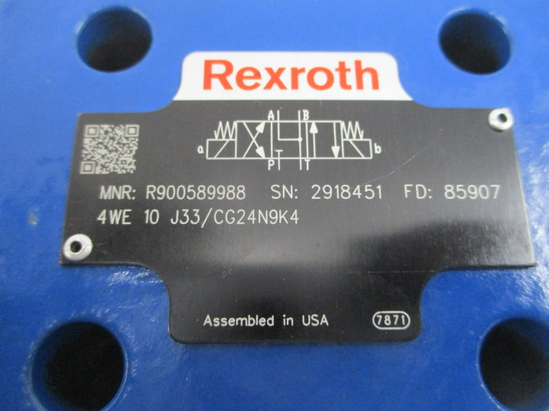 REXROTH 4WE 10 J33/CG24N9K4 R900589988 NSNP
