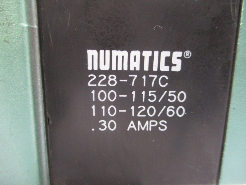 NUMATICS 554SS43AK 110/120V .30A 150PSI NSNP