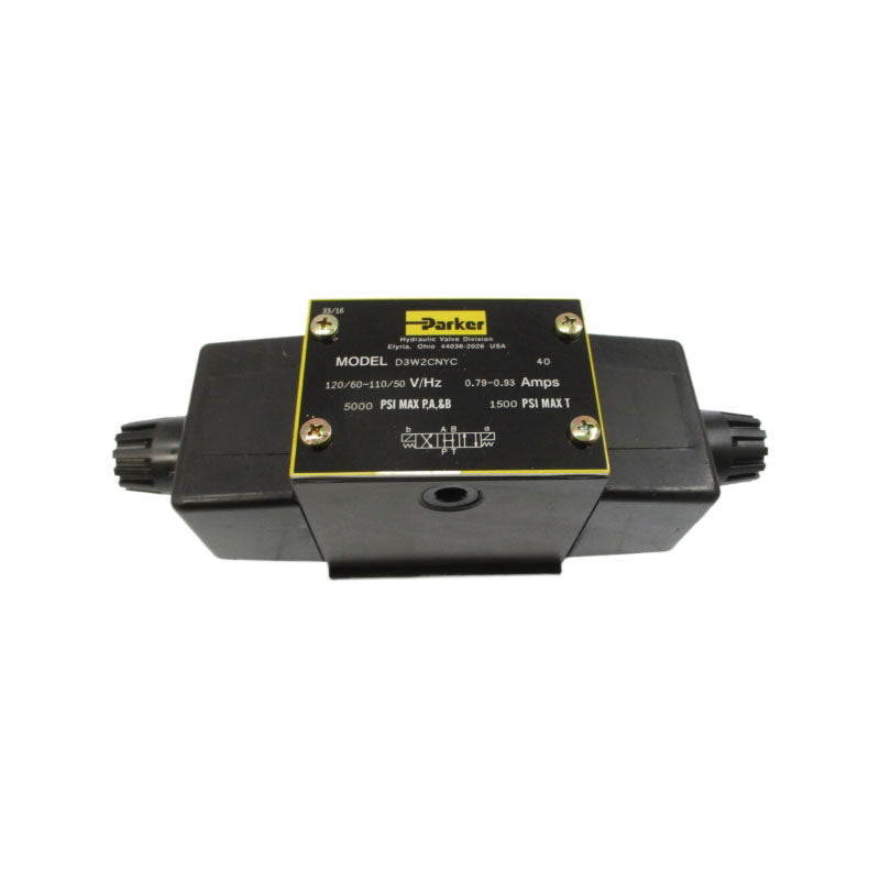PARKER D3W2CNYC 110/120V 0.79-0.93A 1500/5000PSI NSNP