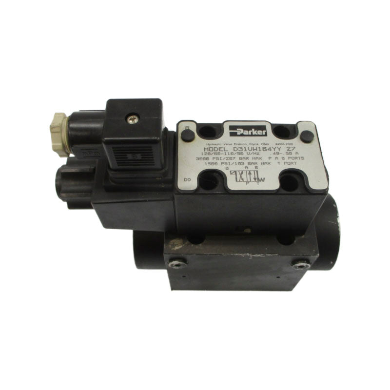 PARKER D31VW1B4YY27 110/120V .49-.58A 1500/3000PSI NSNP
