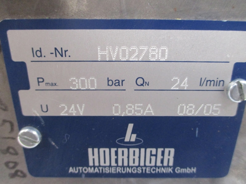 HOERBIGER HV02780 24V 0.85A UNMP