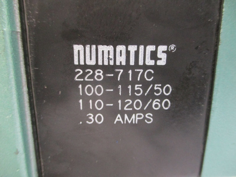 NUMATICS 554SS600K000030 110/120V .30A 150PSI (AS PICTURED1) UNMP