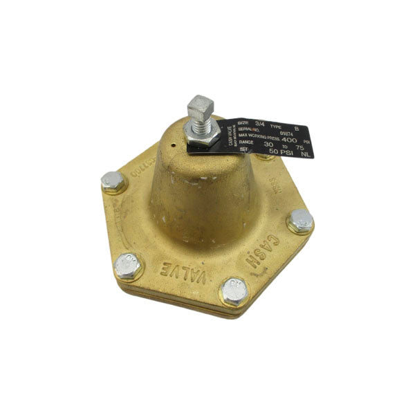 CASH VALVE TYPE B 30-75PSI 3/4" NSNP