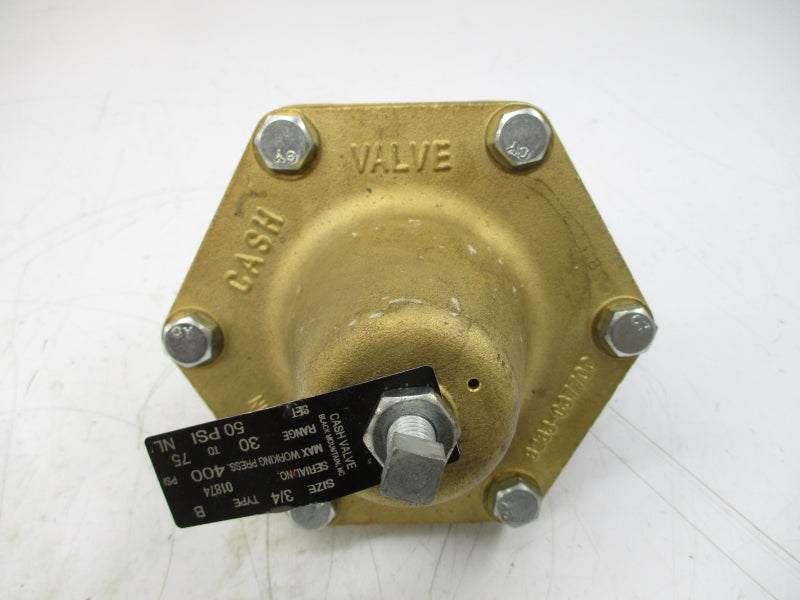 CASH VALVE TYPE B 30-75PSI 3/4" NSNP