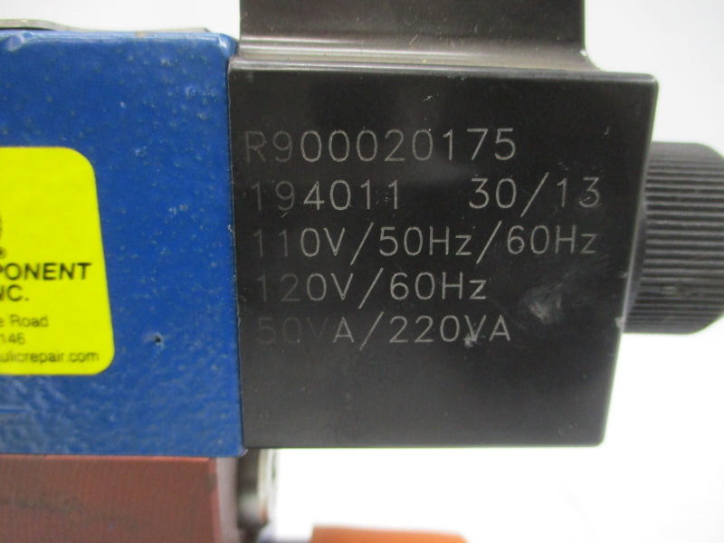 REXROTH DBW20B2-52/350S6EW110N9K4R12V-CSA R900966248 110/120V UNMP