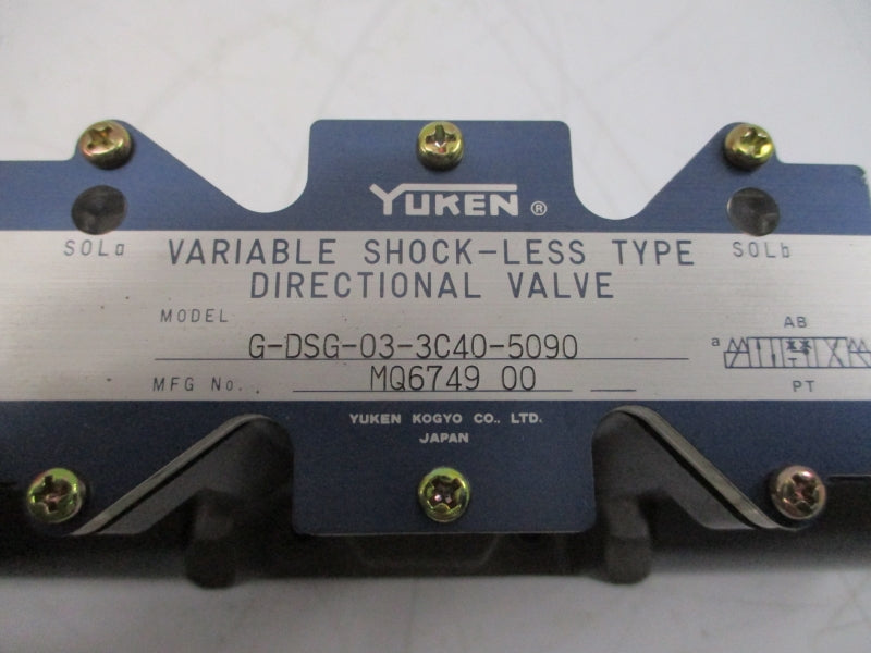 YUKEN G-DSG-03-3C40-5090 NSMP