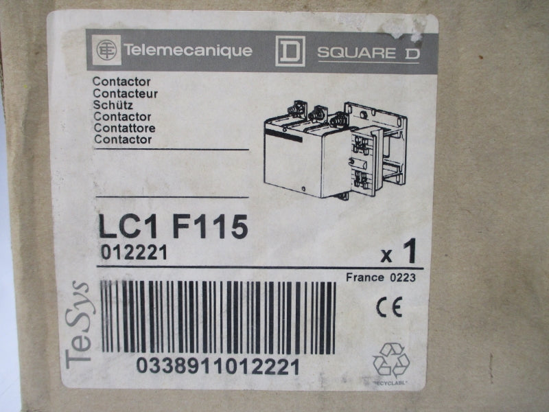 TELEMECANIQUE LC1F115 600VAC 175A NSMP