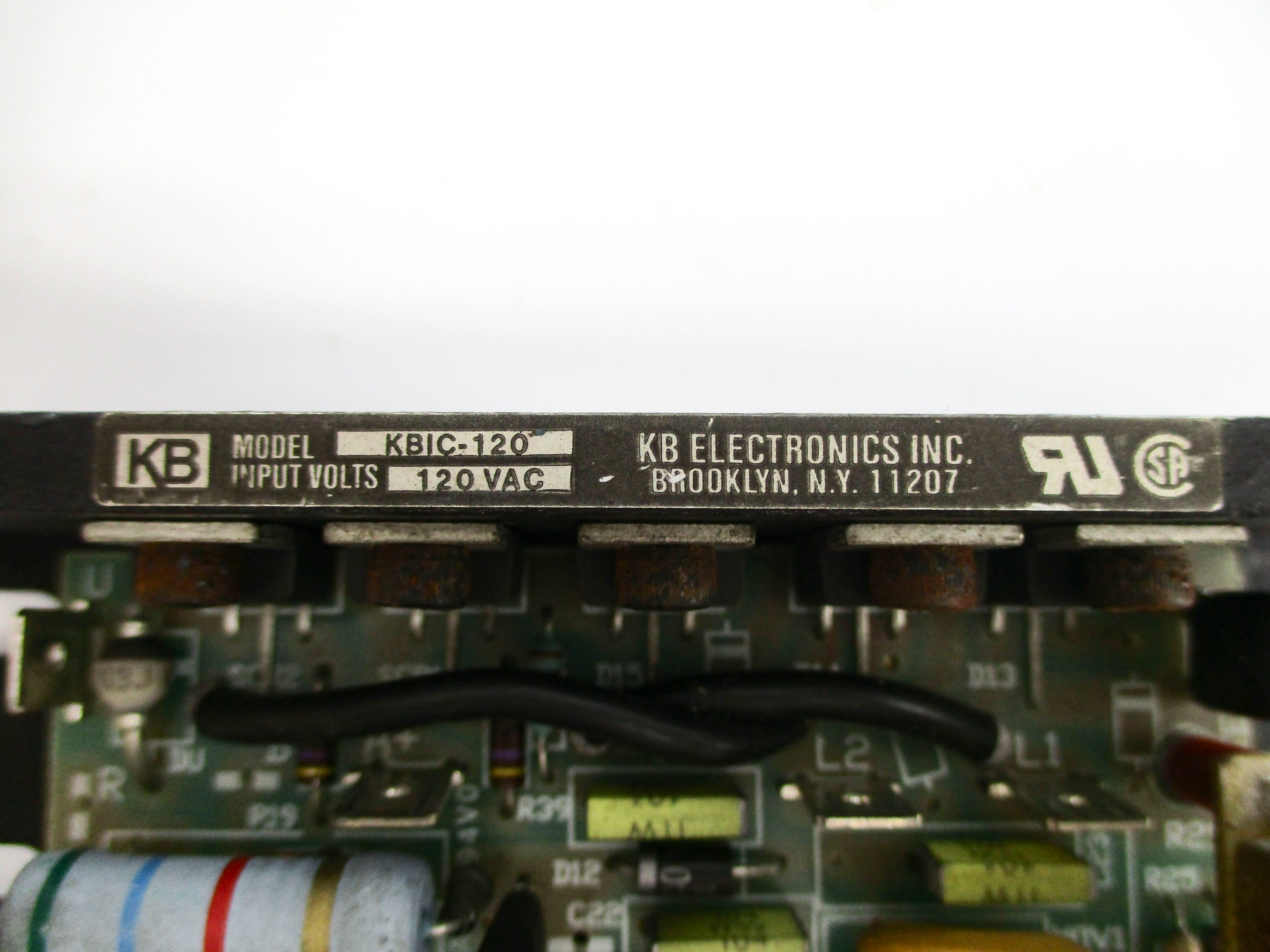 KB ELECTRONICS KBIC-120 120VAC UNMP