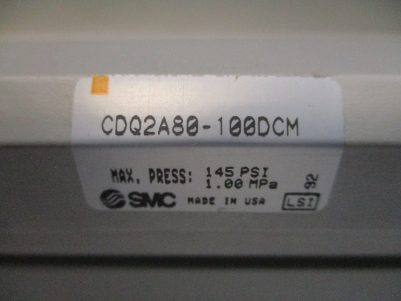 SMC CDQ2A80-100DCM 145PSI NSNP