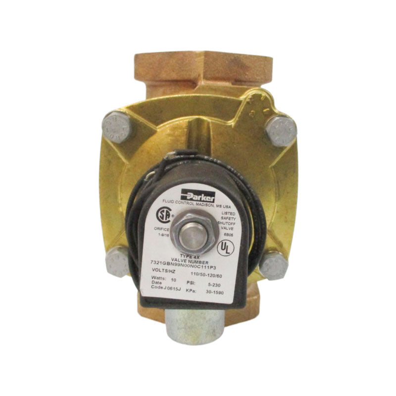 PARKER 7321GBN99N00N0C111P3 110/120V 5-230PSI 1-9/16" NSNP