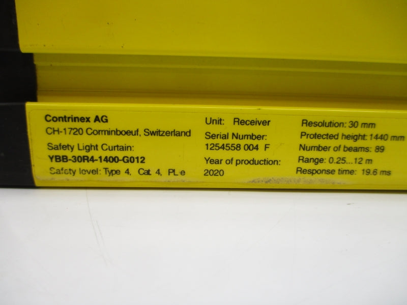 CONTRINEX YBB-30R4-1400-G012 24VDC NSNP