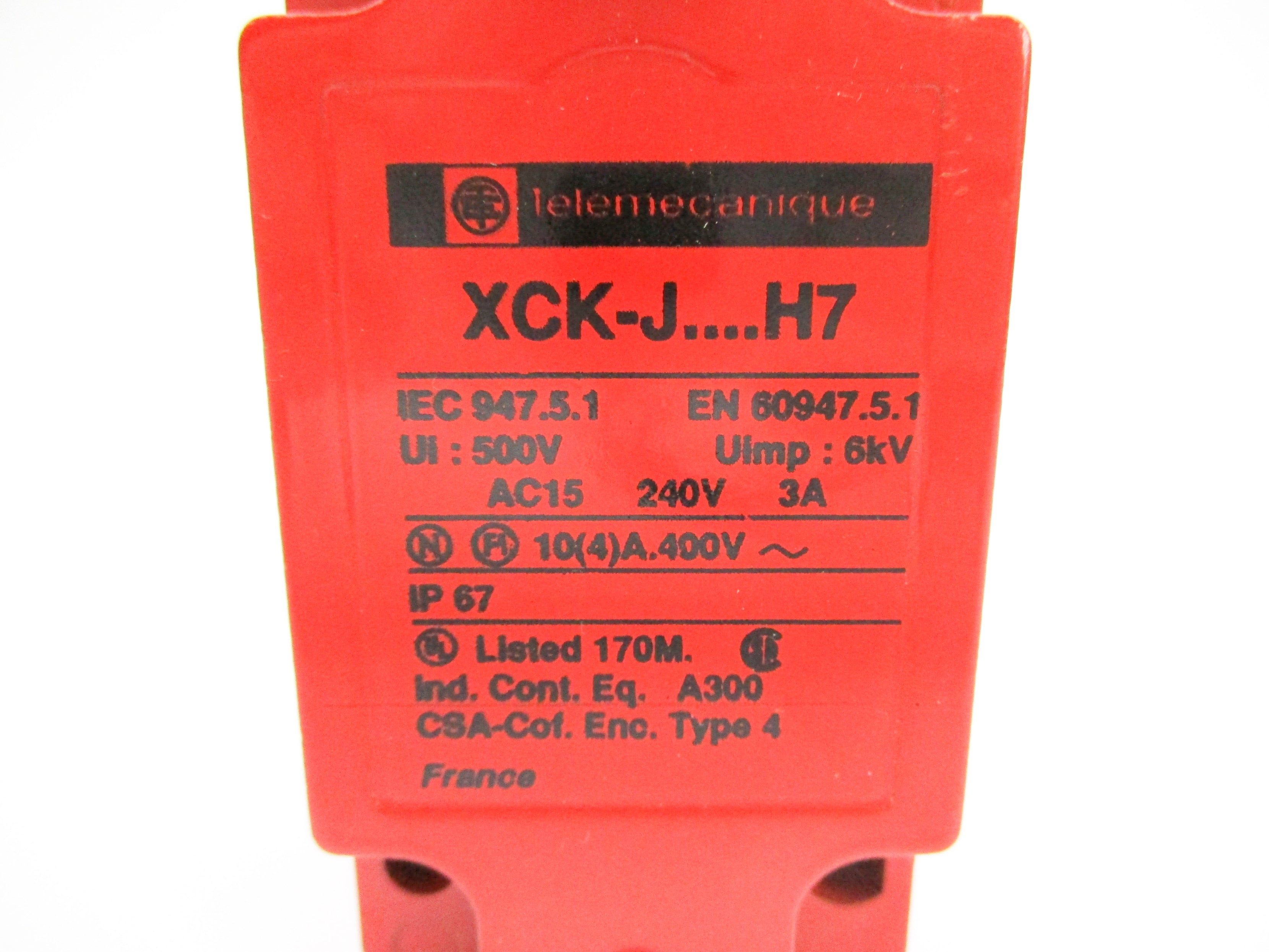 TELEMECANIQUE XCK-J59H7 500V 3A NSNP