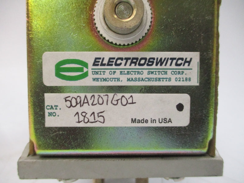 ELECTROSWITCH 509A207G01 NSMP