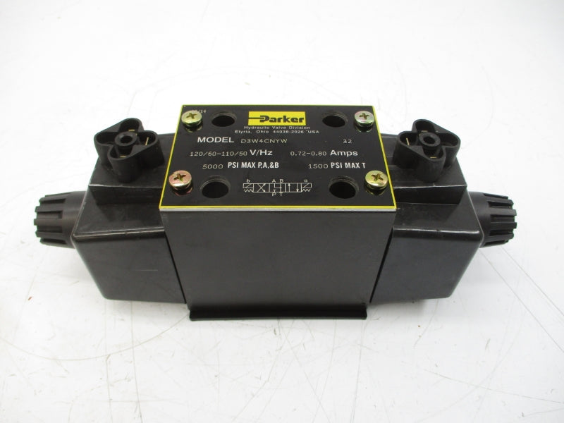 PARKER D3W4CNYW32 110/120V 0.72-0.80A 1500/5000PSI NSMP