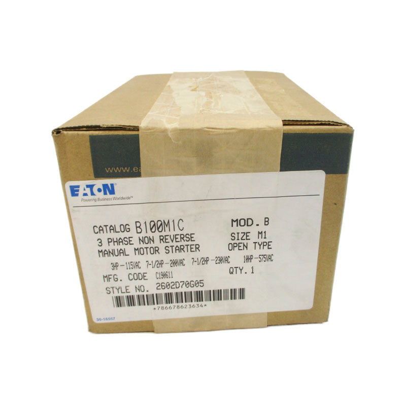 EATON B100M1C 575VAC NSFS