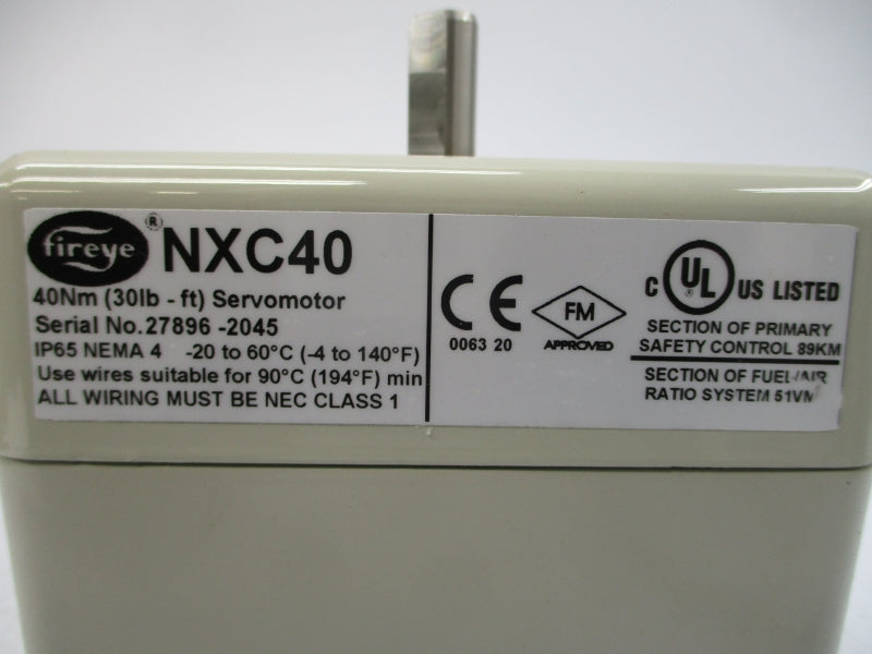 FIREYE NXC40 NSNP