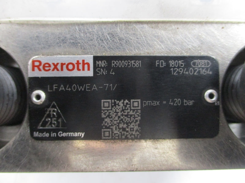 REXROTH LFA40WEA-71/ R900931581 NSNP