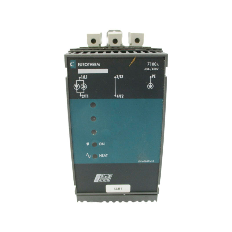 EUROTHERM 7100A63A/400V/SELF/XXXX/FUSE/FC1/FILT/4MA20/ENG/NONE/////////NONE/ 400V 63A NSNP