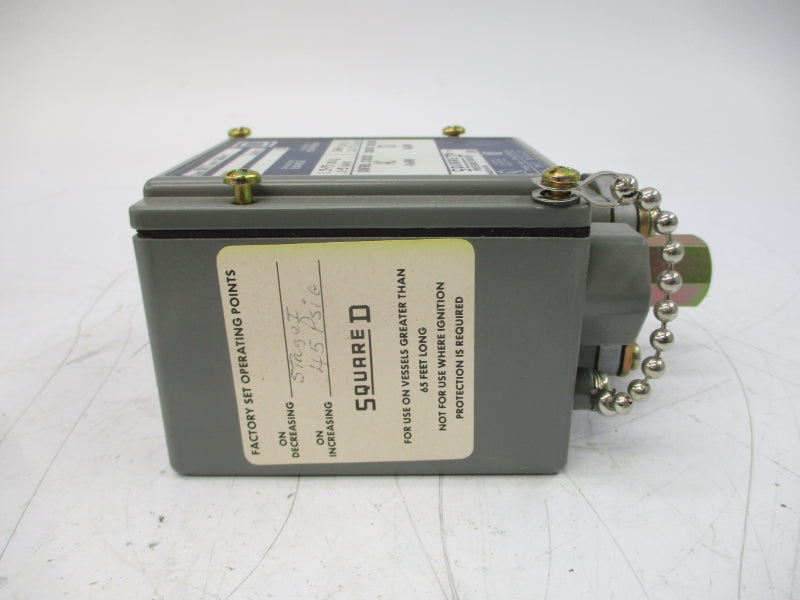 SQUARE D 9012GKW4 SER. C 1.5-75PSI NSMP
