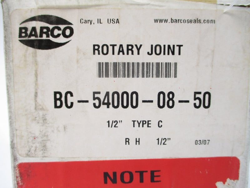 BARCO BC-54000-08-50 1/2" NSMP